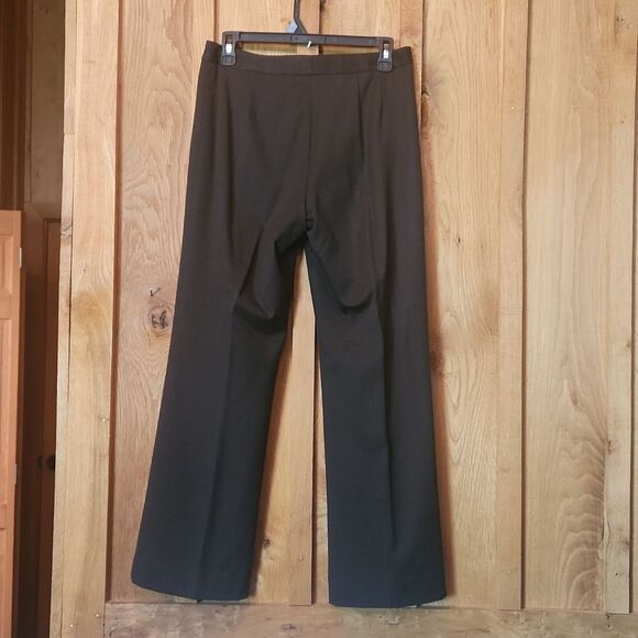 Tahari Arthur S Levine Single Breasted Blazer & Pant Suit- Size 4, Dark Brown - Picture 5 of 13